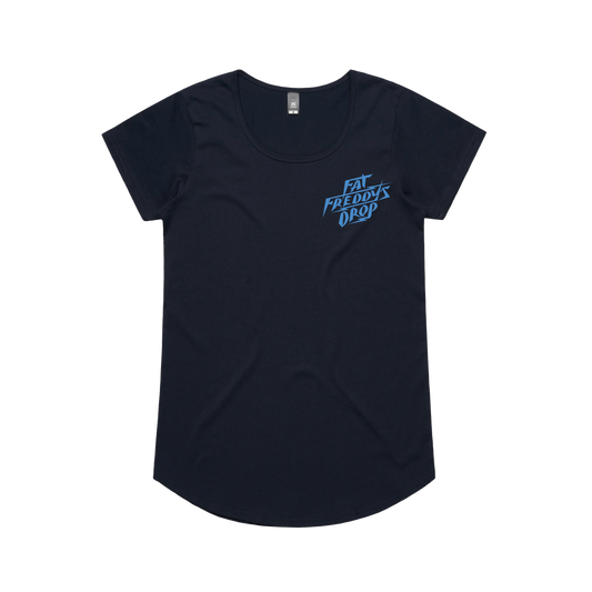 SLO MO T-SHIRT WOMENS (NAVY)